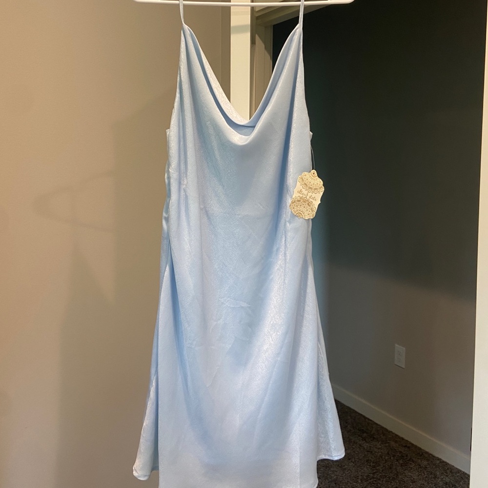 BRAND NEW WITH TAGS Altard State Silk Mini Dress
